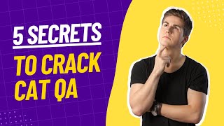 Secrets to Get Guaranteed Marks in CAT 2024 , CRACK CAT NMAT SNAP XAT MBA CET, One Month Strategy