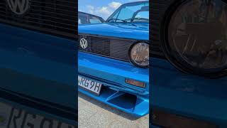 VW Golf Cabrio #shorts #volkswagen #golf #cabrio #vw #tuning #felgen #tief #low #carshow #oldtimer