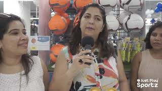 Dwarka Moms promoting fitness - Decathlon Dwarka Grand Opening