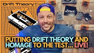 HOMAGE + DRIFT THEORY | Live Walkthrough + BEAT MAKING | Native Instruments