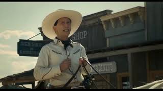 Ballade of Buster Scruggs.  Salon Scene