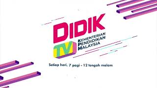 (FANMADE) DidikTV KPM final startup under 'DidikTV KPM' logo