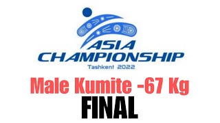 Asian KARATE Championships  2022 FINAL Male KUMITE -67 Kg