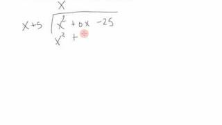 College Algebra - Section 4.3 - Video 2 - Long Division II