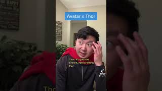 Team Avatar tries lifting Thor's Hammer