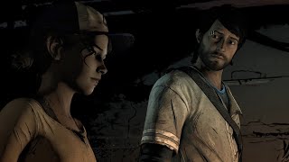 Clementine tells Javier she was with New Frontier-The Walking Dead Season 3