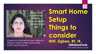 Home Automation Setup India, Things to consider, How to do Smart Home Automation Ideas RF ZigBee Hub