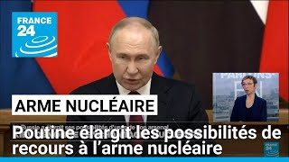 Arme nucléaire : Kiev appelle à "garder la tête froide" face au "chantage" de Moscou