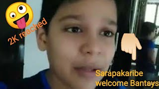 Sarapakaribe boy | Subscribe boy | Viral video | 1 million subscribe de do re isko | Welcome Bantays