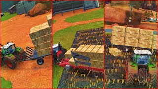 Farming Simulator 18 | 🚜 Many Bales 😳 Fs 18 | Timelapse #Farmingsimulator18 #livegamingzone #fs18