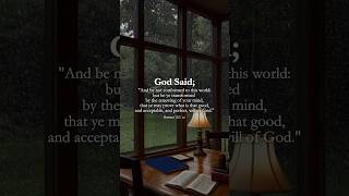 Bible quotes : Transform by Renewing Your Mind | Romans 12:2 #shorts #bible #quotes #prayer #god