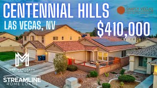 1 Story Rancher For Sale In Las Vegas! $410,000 w/ solar panel upgrades!