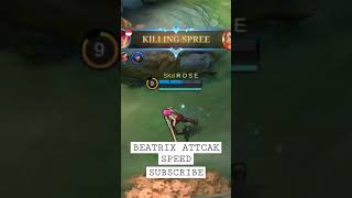 BEATRIX FULL ATTACKS SPEED #shorts #shortsvideo #shortsfund