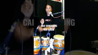 cak GONDRONG main drum ghoib