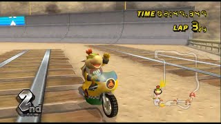 Mario Kart Wii - Bowser Jr. - Flower Cup 100cc - Mach Bike マリオカートWii - クッパJr. - フラワーカップ100cc -マッハバイク