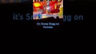 Snoop Dogg on Fortnite