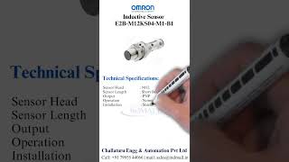 Omron Inductive Sensor E2B-M12KS04-M1-B1 | +91 79955 44066#shorts