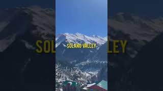 Solang Valley #Shorts | Himachal Tourist Places | Places to visit in Manali