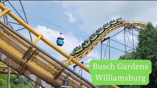 🎢 Walking Around Busch Gardens Williamsburg | Our first time to the park!