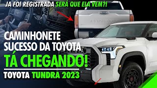 Toyota Tundra 2023 | Conheça a Tundra 2023 A nova caminhonete da Toyota