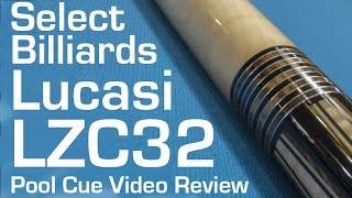 Lucasi LZC32 Pool Cue Review by Select Billiards