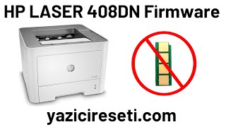 #hp  laser 408DN Yazıcı Reset Chipsiz Toner Kullanma #fixresetfirmware