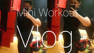 Mini Workout VLOG #shorts #workoutpartner #weightlossjourney