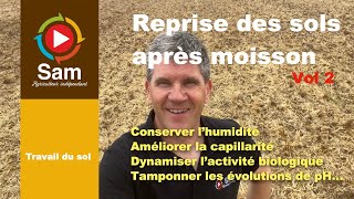 Reprise des sols après moisson Vol 2.