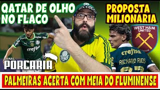 💥MUITA GRANA! 🚨 FLACO E RIOS SÃO ALVOS DE CLUBES DO EXTERIOR 🐷 PATROCÍNIO MASTER 🐷 MEIA CHEGANDO