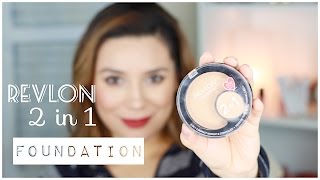 Revlon ColorStay 2 in 1 Foundation + Concealer | Reseña & Demo | Lulubella83