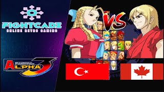 Street Fighter Alpha 3 volkano vs Temujin_007