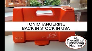 TONIC TANGERINE BACK IN STOCK IN USA!!