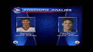 EA Sports NHL 96 - Mock Play-off Game 14 TOR 3 v EDM 1 | The Leafs Take Game 2 in Edmonton