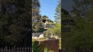 MARK TWAIN RIVERBOAT AT DISNEYLAND RIDE POV #shorts #disney #disneyland #marktwain #riverboat