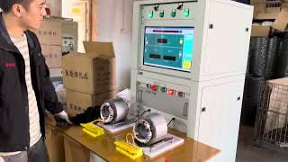 MOTOR WINDING FINAL TEST! THIS MACHINE IS SO EFFICIENT! SUPERV QUALITY OF ELECTRIC MOTORS