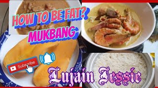 How to be fat?come let's eat together//mukbang butter chicken and butter shrimps