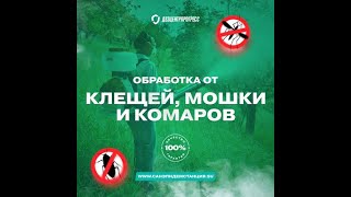 Обработка от клещей ПРОМЗОНА часть 2-4