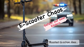 E-Scooter Wahnsinn: Warum die Unfallzahlen explodieren! DAS solltest Du wissen!