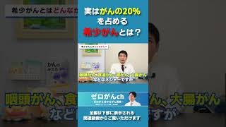 実はがんの20％を占める希少がんとは？