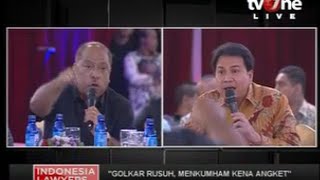 ILC "Golkar Rusuh" : Semua Pembicara Di ILC Ini Didebat Keras Oleh Aziz Syamsuddin