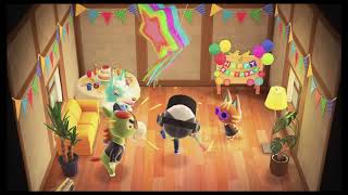 It's my birthday! This is what happens on Animal Crossing.