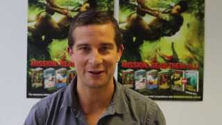 Bear Grylls introduces his new book, Claws of the Crocodile