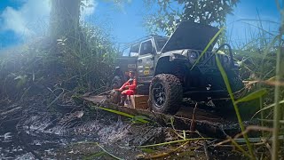 RC MN128 | JEEP WRANGLER RUBICON | PERGI MEMANCING...