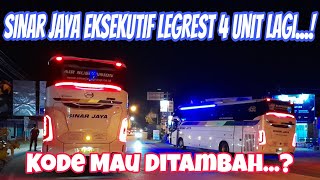 Langsung 2 Unit Bus Baru‼️Sinar Jaya Eksekutif Legrest Kembali Jalan 4 Unit‼️