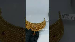 Gold Temple Choker | Latest and Best Designs available | Hira Gold | #shorts | #hiragold2016