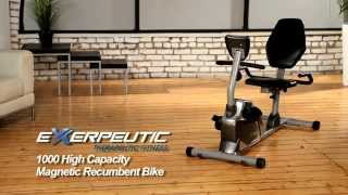 Ideal For Achieving A Challenging Cardiovascular Workout. Exerpeutic 900XL Recumbent Bike, Review.