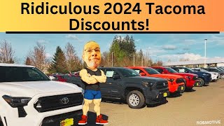 Ridiculous 2024 Toyota Tacoma Discounts And Most Expensive Truck