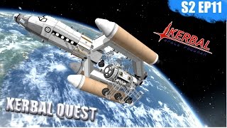 KSP - SPIDER ROVER! - Kerbal Quest S2 - Part 11