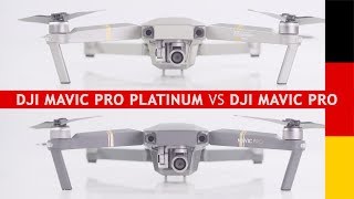 DJI Mavic Pro Platinum vs. DJI Mavic Pro | Vergleich und Test