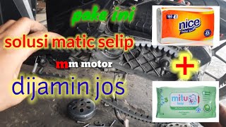 cara service  cvt motor matic ||#cvt_selip#motor_matic#hondayamaha#mm_motor